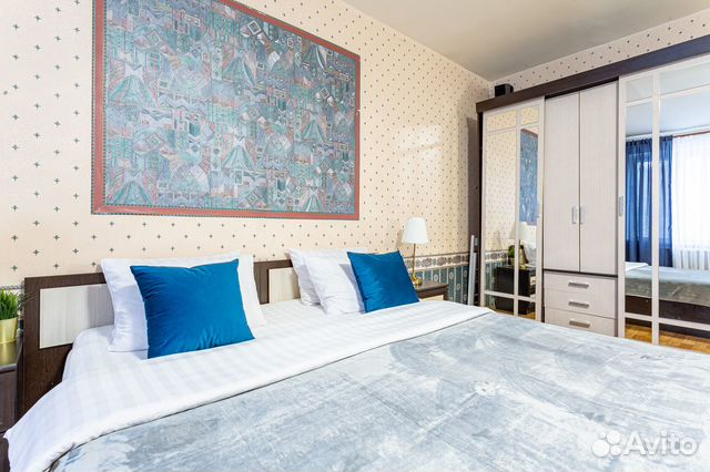 

1-к. квартира, 45 м², 2 кровати