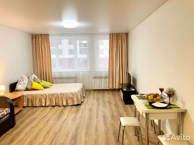 

Квартира-студия, 31 м², 2 кровати