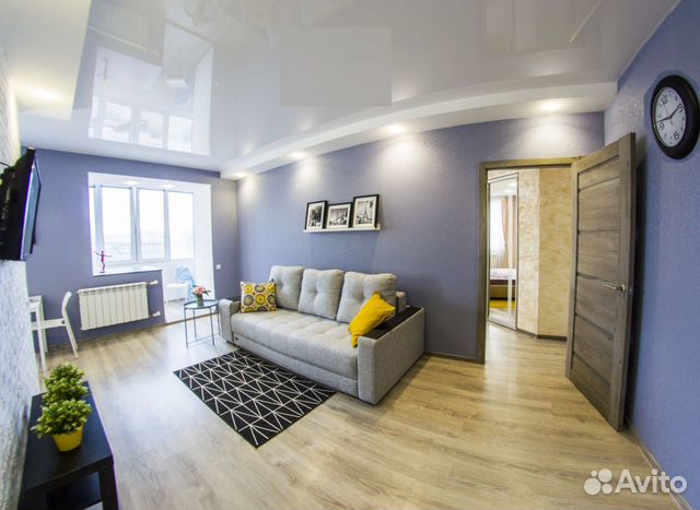 

2-к. квартира, 45 м², 2 кровати