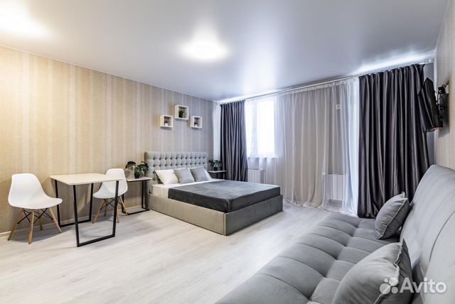 

Квартира-студия, 40 м², 2 кровати