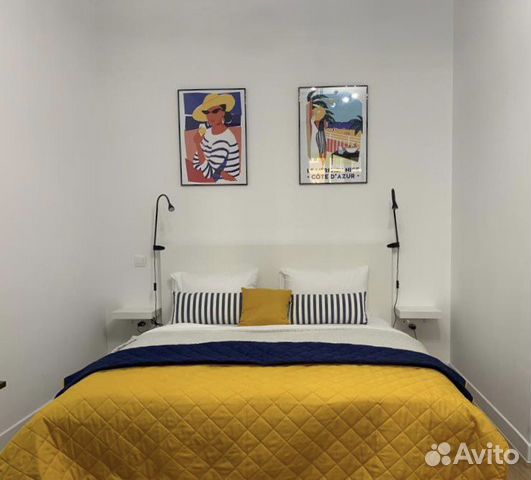 

1-к. квартира, 43 м², 3 кровати