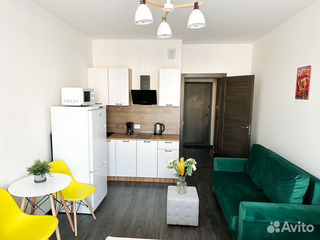 

Квартира-студия, 25 м², 2 кровати