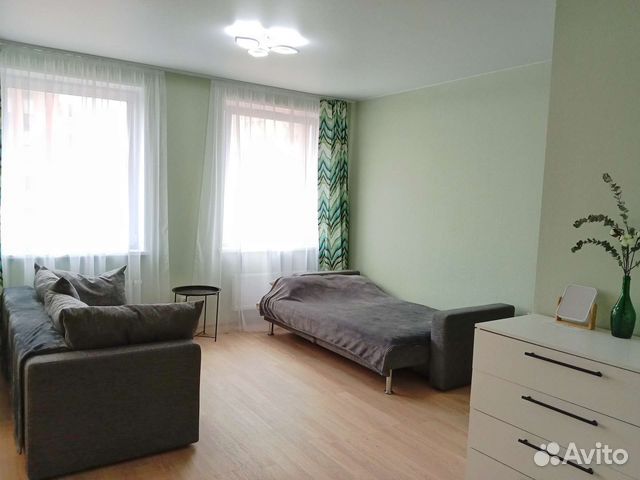 

Квартира-студия, 35 м², 2 кровати