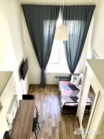 

Квартира-студия, 12 м², 2 кровати