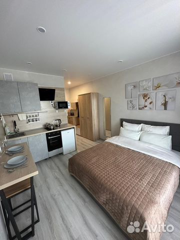 

Квартира-студия, 23 м², 1 кровать