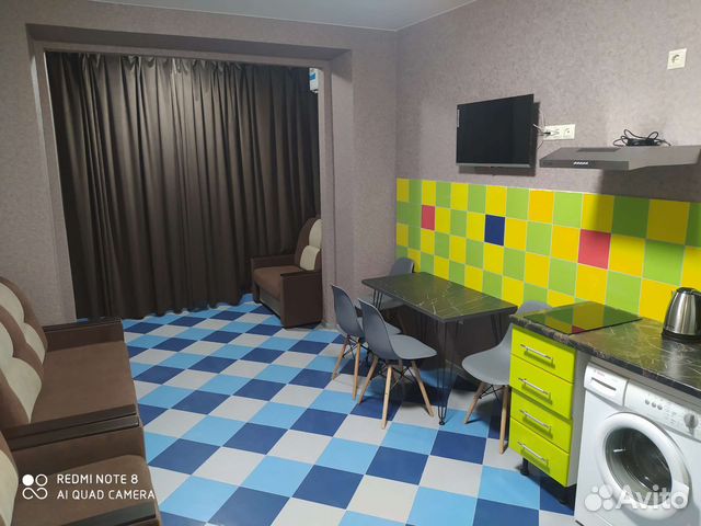 

Квартира-студия, 25 м², 3 кровати