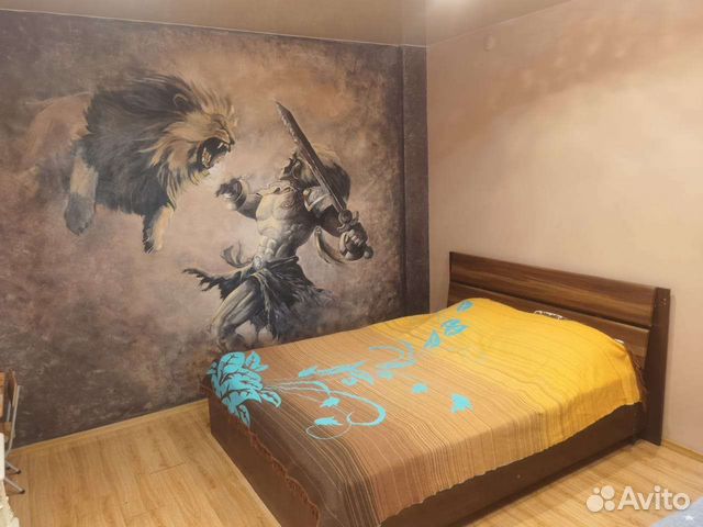 

1-к. квартира, 45 м², 2 кровати