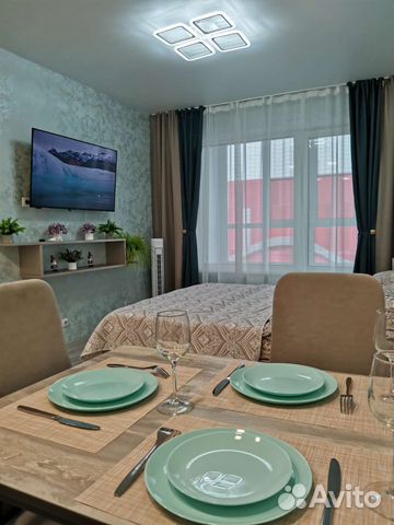 

Квартира-студия, 27 м², 1 кровать