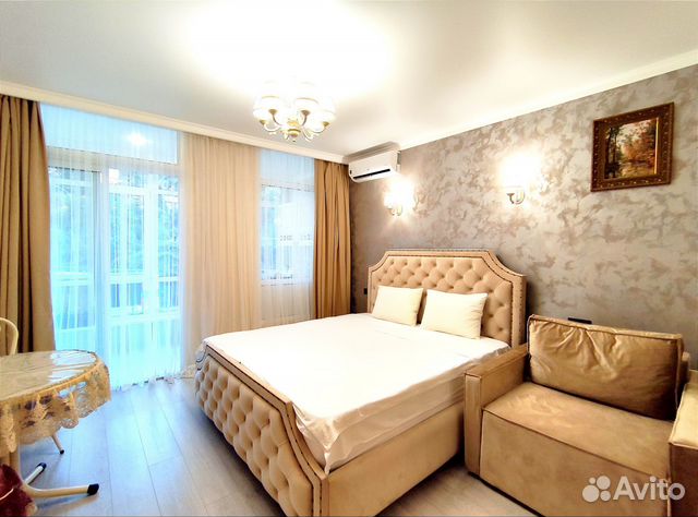 

Квартира-студия, 40 м², 2 кровати