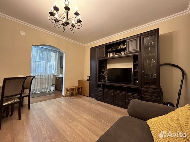 

2-к. квартира, 44 м², 2 кровати
