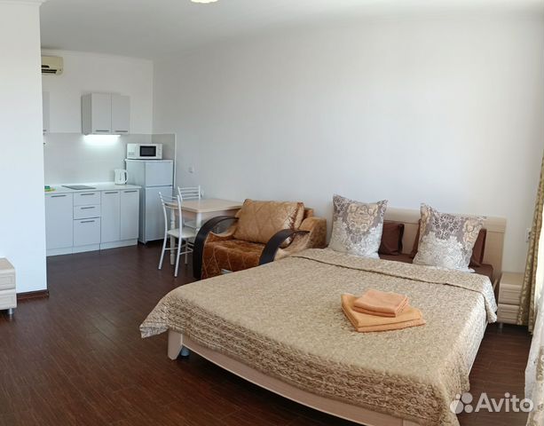 

Квартира-студия, 25 м², 2 кровати