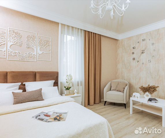 

1-к. квартира, 43,2 м², 2 кровати
