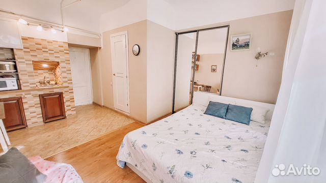 

Квартира-студия, 30 м², 1 кровать