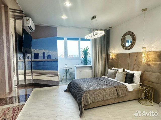 

Квартира-студия, 32 м², 1 кровать