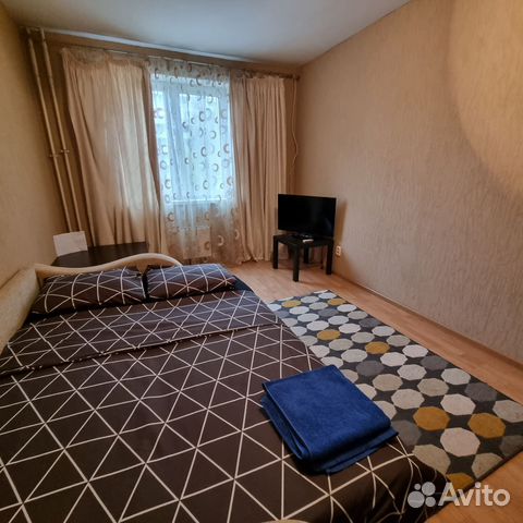 

1-к. квартира, 39 м², 2 кровати