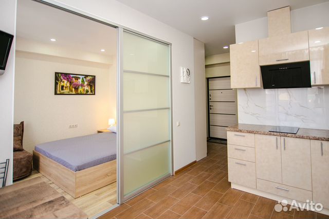 

Квартира-студия, 35 м², 2 кровати