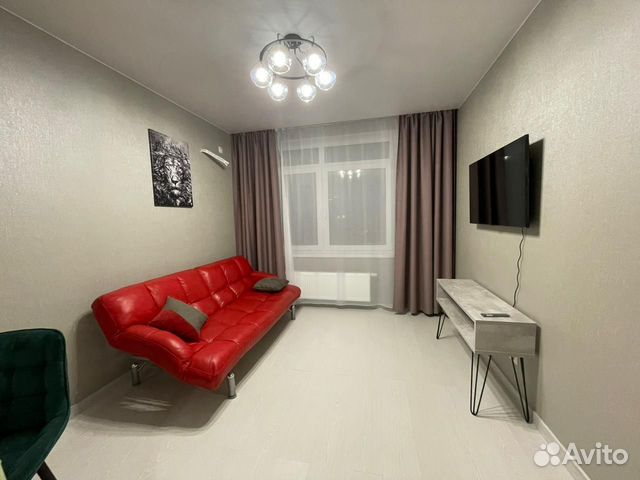 

1-к. квартира, 42 м², 2 кровати