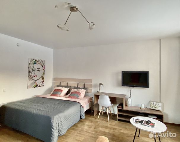

Квартира-студия, 40 м², 2 кровати