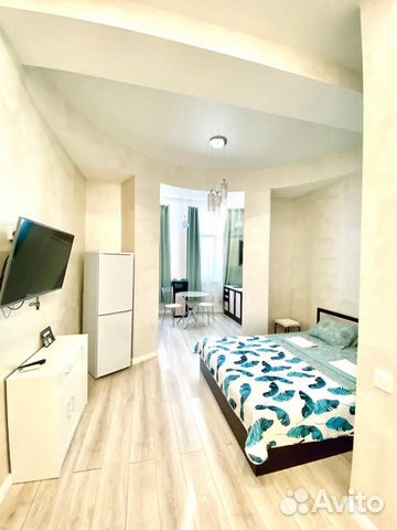 

Квартира-студия, 30 м², 2 кровати