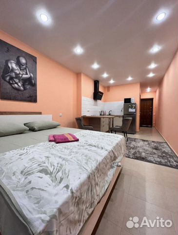 

Квартира-студия, 30 м², 1 кровать