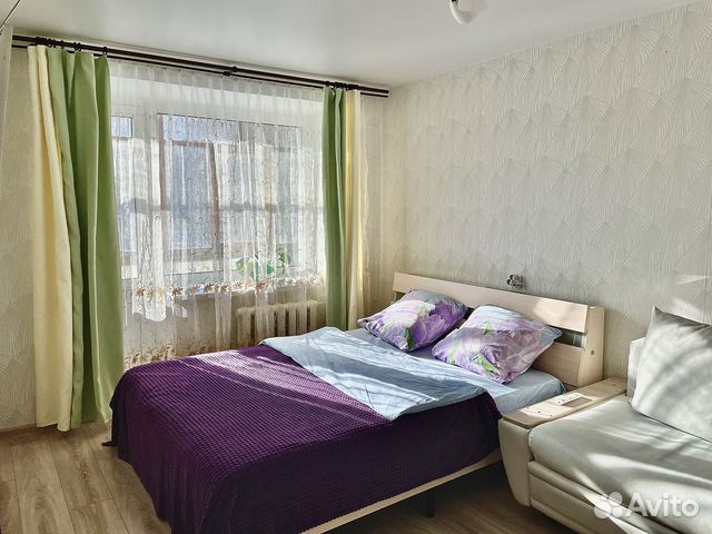 

1-к. квартира, 40 м², 2 кровати