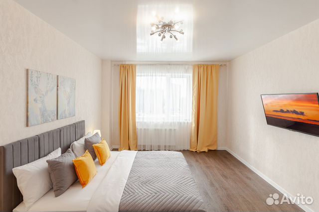

1-к. квартира, 47 м², 2 кровати