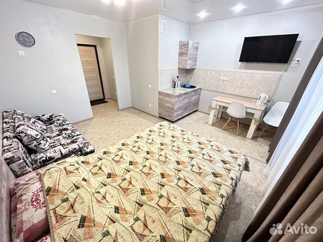 

Квартира-студия, 24 м², 2 кровати