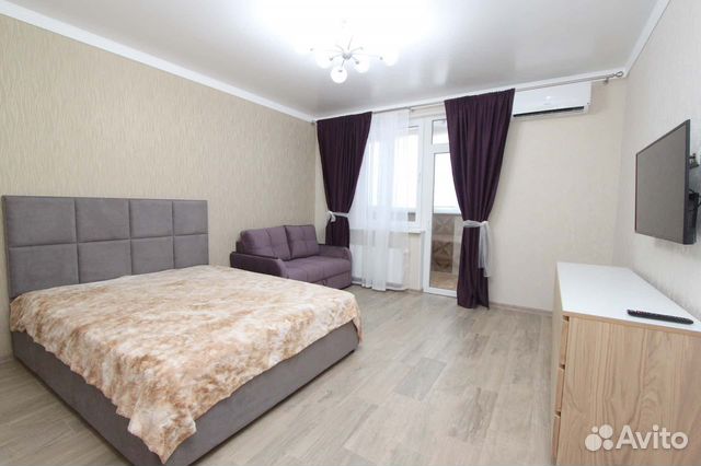 

1-к. квартира, 40 м², 2 кровати