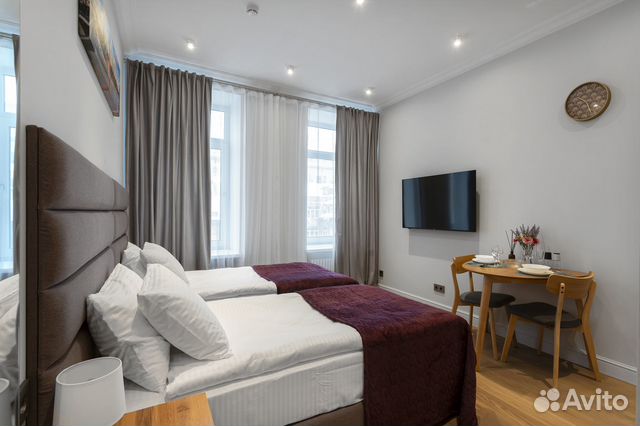 

Квартира-студия, 22 м², 3 кровати