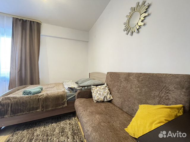 

Квартира-студия, 23 м², 2 кровати