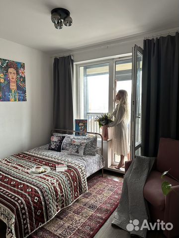 

Квартира-студия, 30 м², 1 кровать