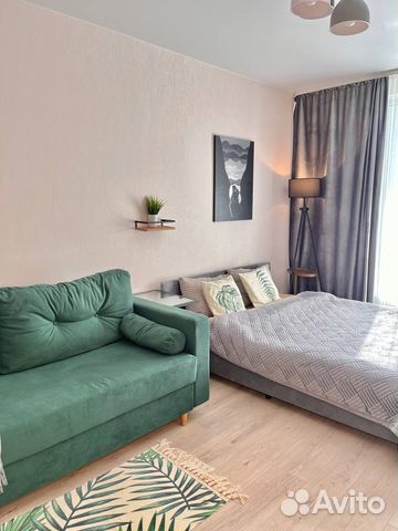 

Квартира-студия, 27 м², 2 кровати