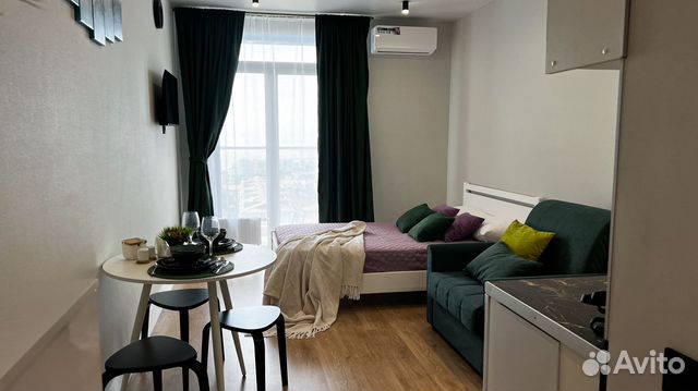 

Квартира-студия, 22 м², 2 кровати