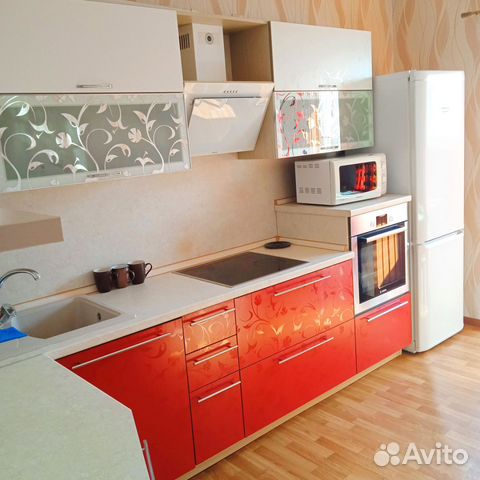 

1-к. квартира, 45 м², 2 кровати