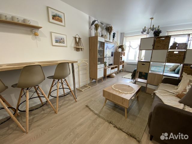 

Квартира-студия, 36 м², 2 кровати