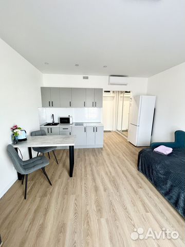 

Квартира-студия, 28 м², 1 кровать