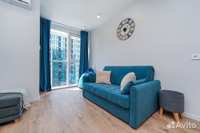 

Квартира-студия, 24 м², 2 кровати