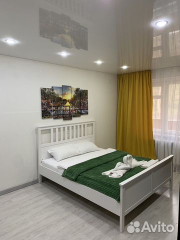 

1-к. квартира, 37 м², 1 кровать