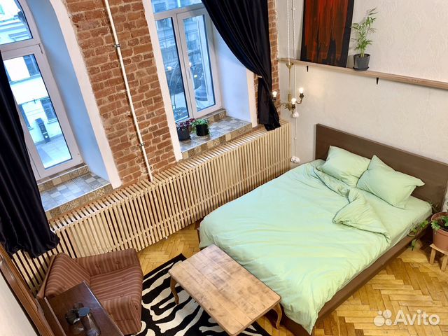 

Квартира-студия, 30 м², 2 кровати