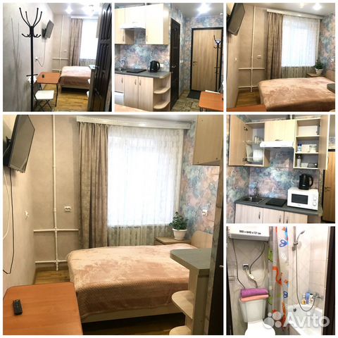

Квартира-студия, 15 м², 1 кровать