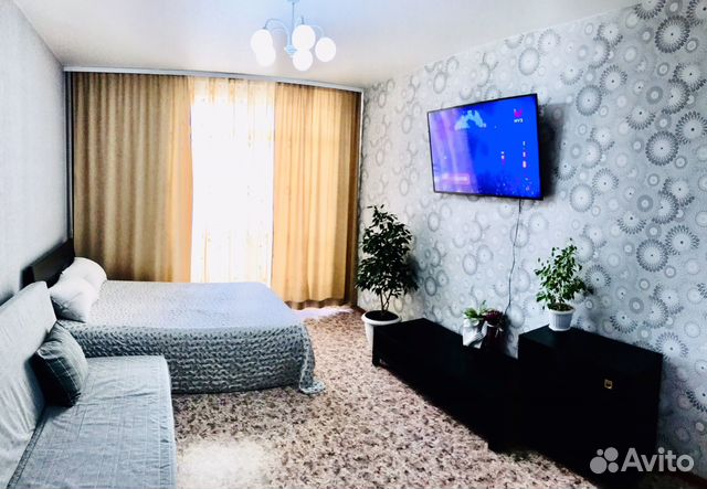 

1-к. квартира, 42 м², 2 кровати