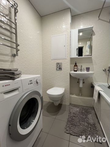 

1-к. квартира, 40 м², 2 кровати