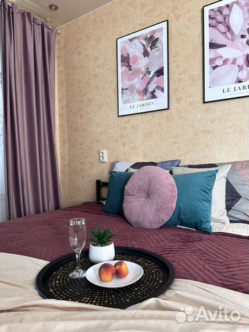 

1-к. квартира, 40 м², 2 кровати