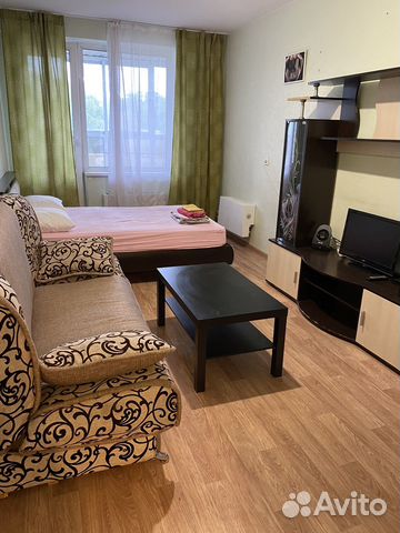 

Квартира-студия, 35 м², 2 кровати