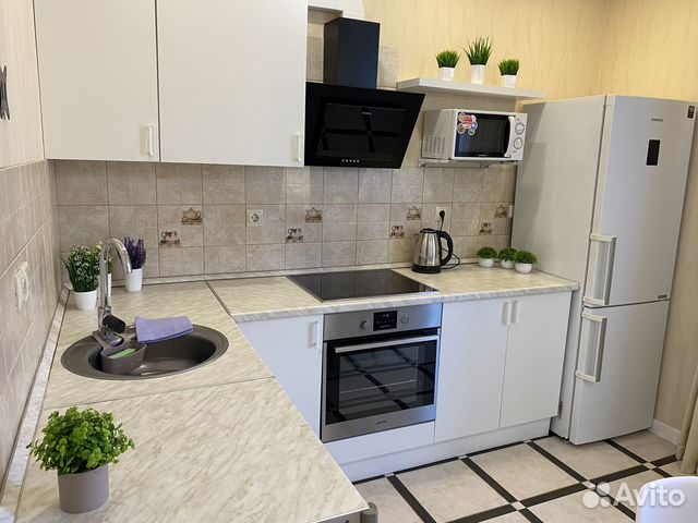 

1-к. квартира, 41 м², 2 кровати