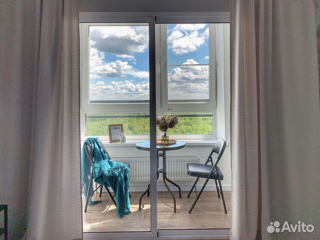 

1-к. квартира, 40 м², 2 кровати