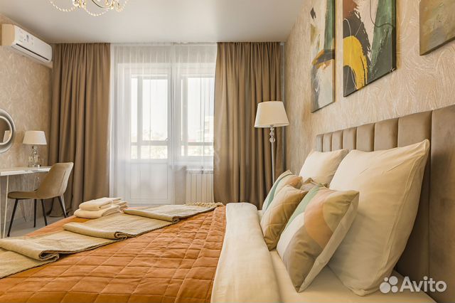 

1-к. квартира, 48,6 м², 2 кровати