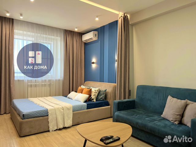 

1-к. квартира, 44 м², 2 кровати