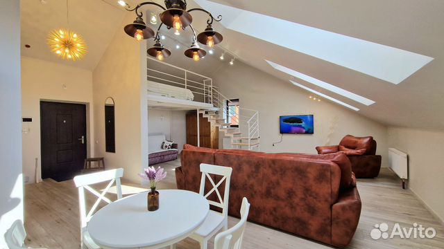 

Квартира-студия, 61 м², 3 кровати