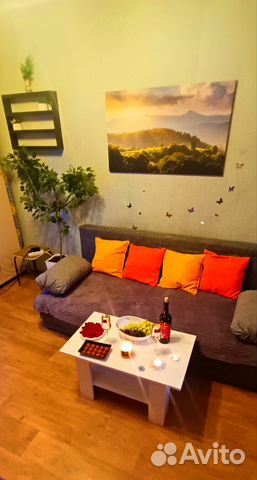 

1-к. квартира, 30 м², 2 кровати